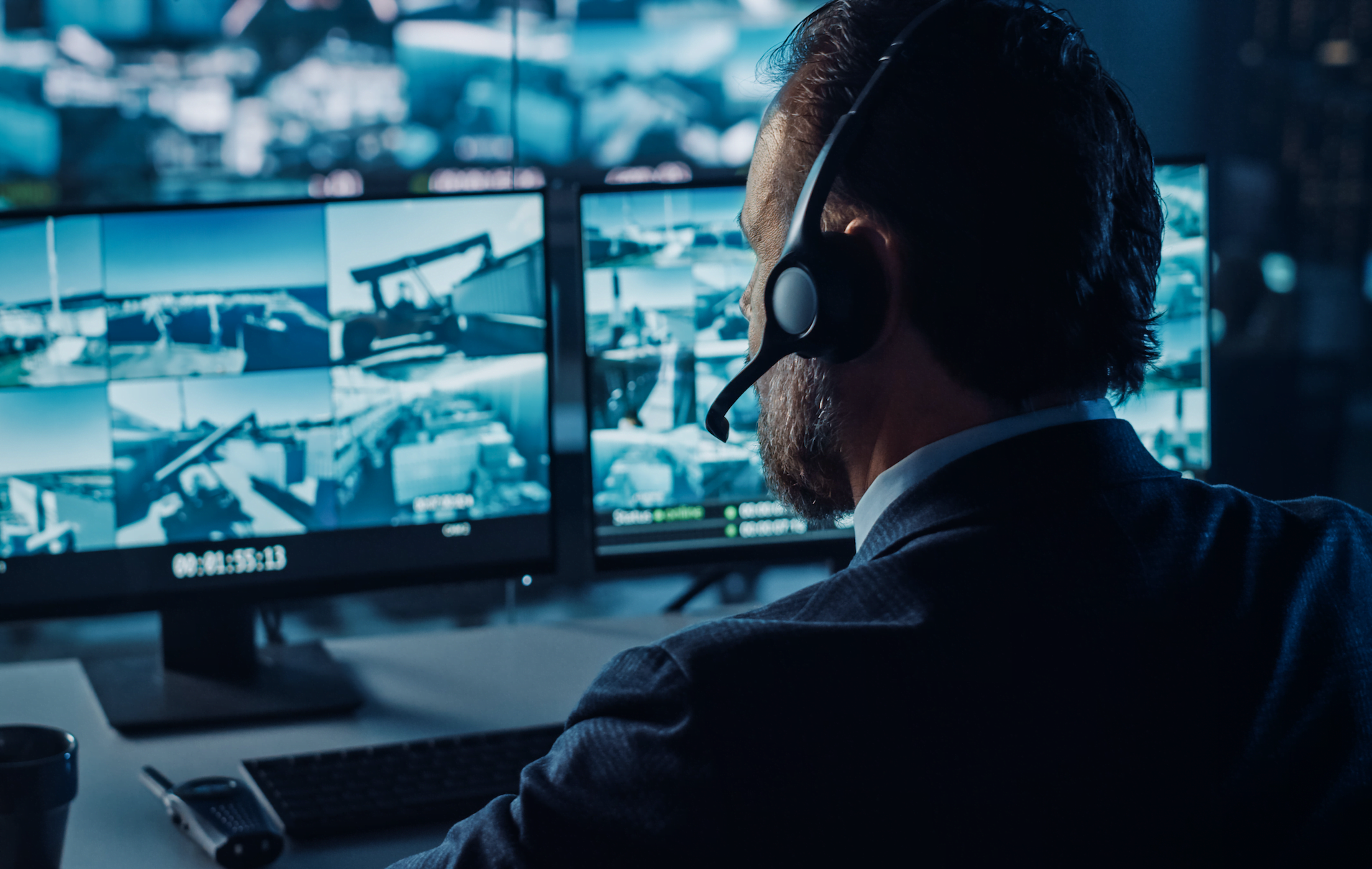 Industry 1 Monitoring System Screens